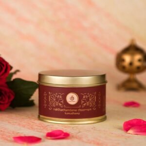 Earthen Wellness Rakthachandana Choornam Kamadhenu pure red sandalwood de-tan face mask scrub