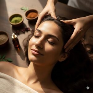 Ayurvedic hair massage in bangalore