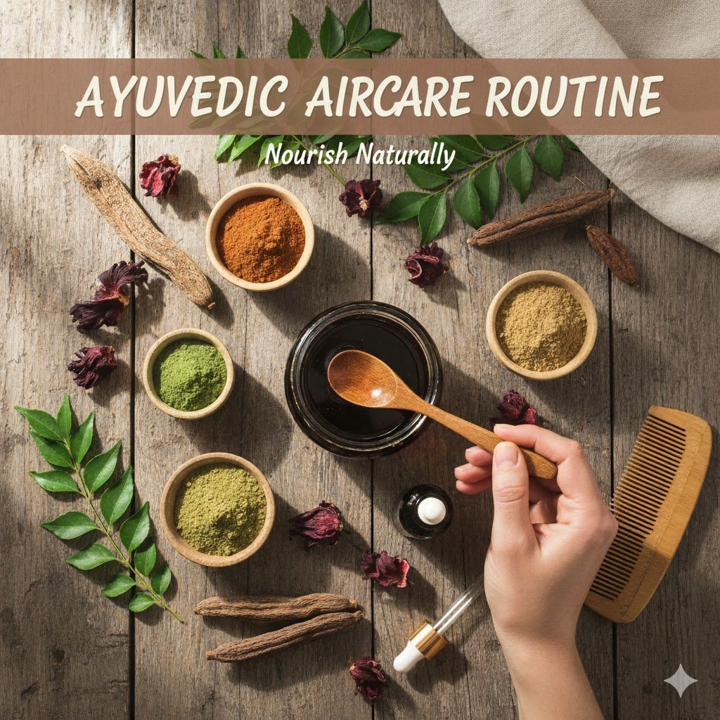 Ayurvedic Hair Care Routine